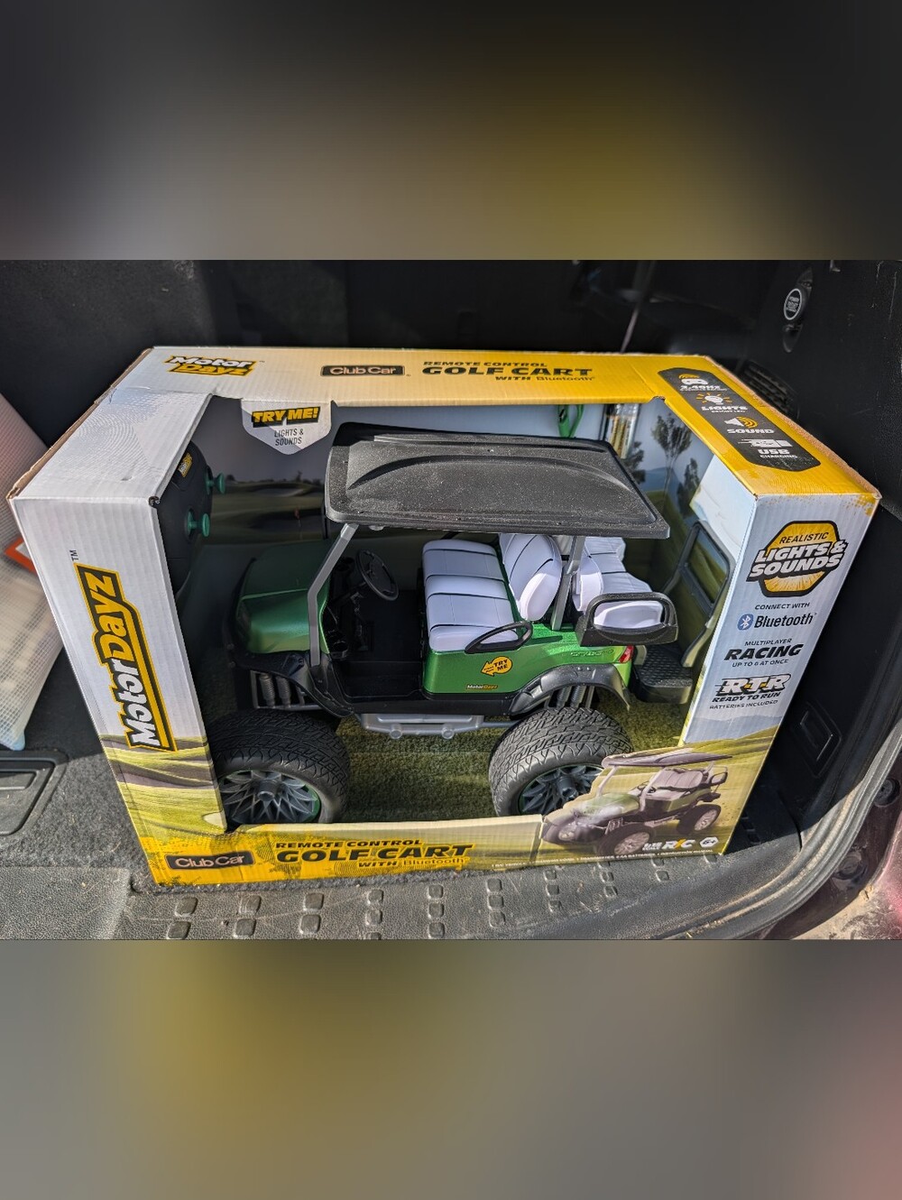 Remote Control Bluetooth Golf Cart New In The Box